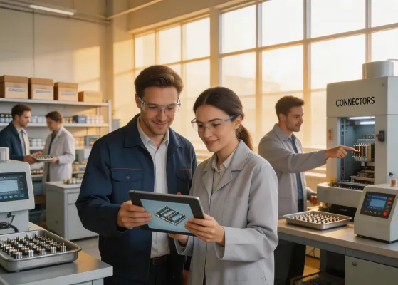 Molex manufacturing facility and team
