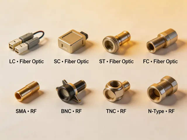 Molex precision connectors for fiber optic and RF applications